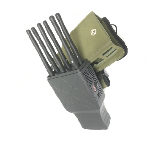 Wholesale Handheld 6 Bands All CellPhone and WIFI Signal Jammer with Nylon Case